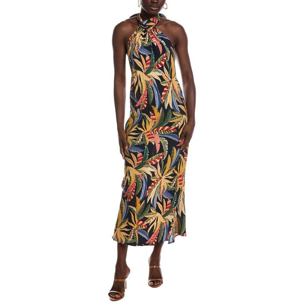 Renee C Womens  Sleeveless Midi Dress, Navy